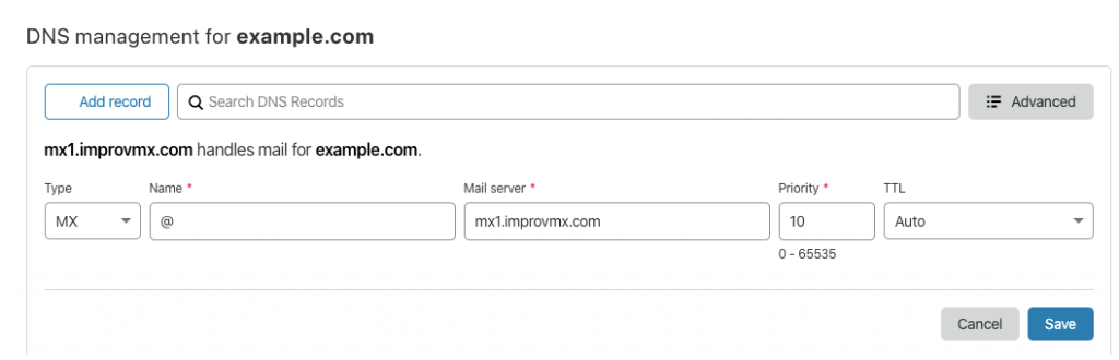 cloudflare dns