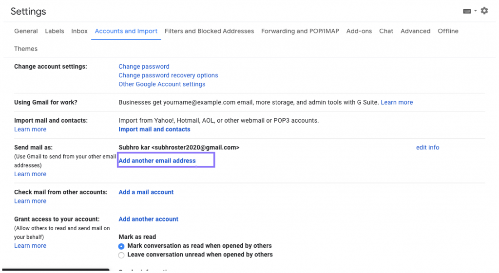 How to create free business email and forward to your Gmail? 7 gmail settings 2
