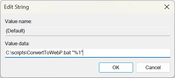 WebP Conversion Made Easy: A Windows 11 Context Menu Hack! 4 regedit 1